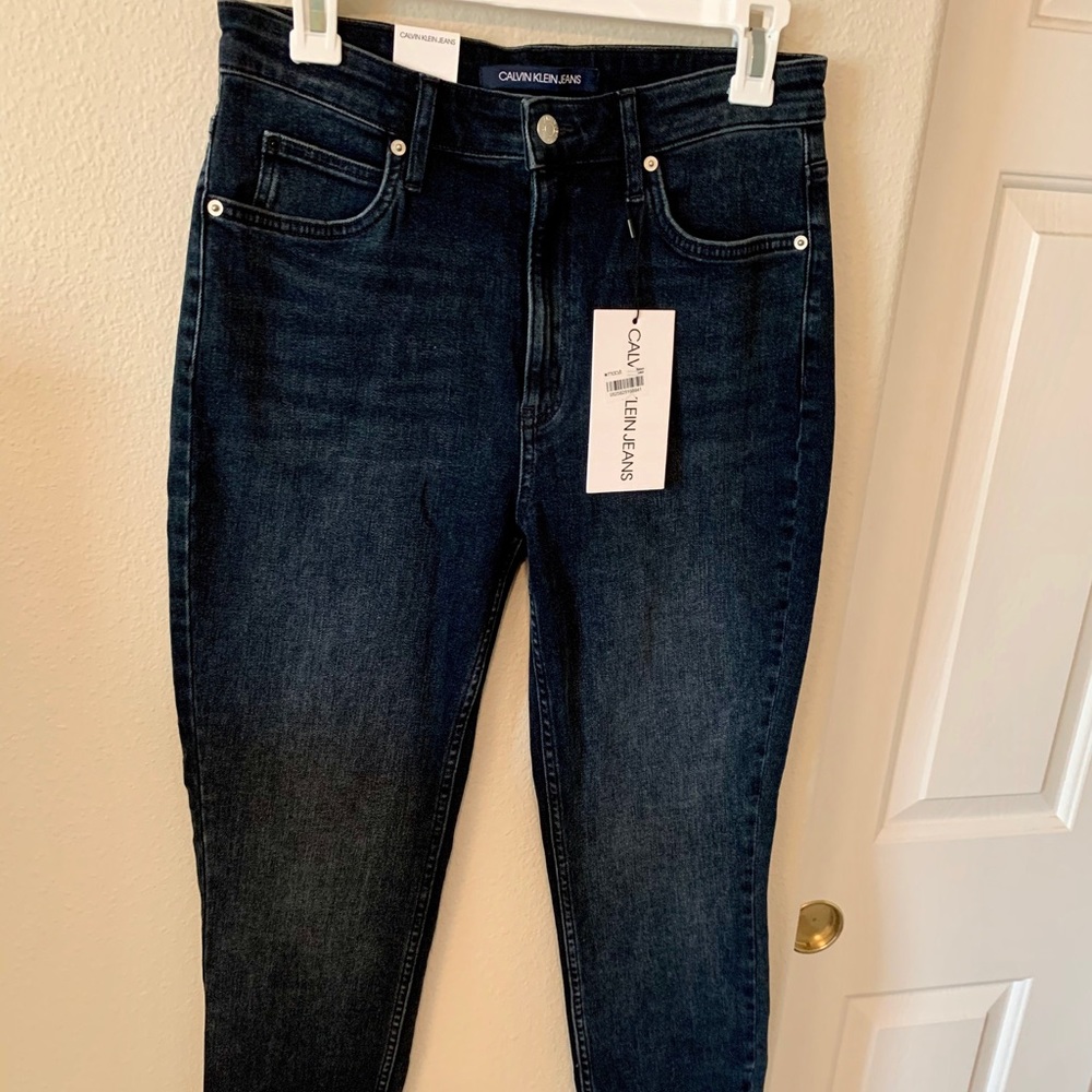 Calvin Klein high rise skinny jeans - W29xL30